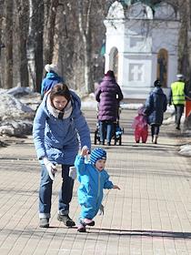 Детская игровая площадка в парке им. Кулибина