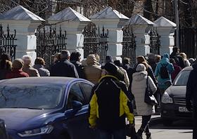 Посольство Украины в Москве. Выборы президента Украины