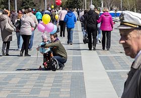 День Международной солидарности трудящихся. Первомайский митинг профсоюзов республики Татарстан в Казани