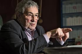 Доктор физико-математических наук, профессор, директор Института космических исследований РАН Лев Матвеевич Зеленый во время интервью