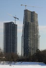 Дом 'Аэробус', дом 'Город яхт' - строительство