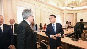 Церемония подписания 'дорожной карты' сотрудничества между академиями наук России и Китая в области наук и технологий в Президиуме РАН