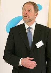 Пресс-конференция руководства норвежской телекоммуникационной компании 'Telenor' (Теленор)