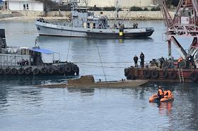 Экипажи специальных судов Черноморского флота осуществили подъем с морского дна торпедного катера «Г-5», погибшего в период Великой Отечественной войны