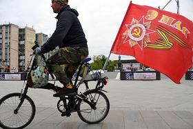 Москва в День Победы. Жанровые фотографии