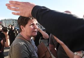 Акции протеста на проспекте академика Сахарова
