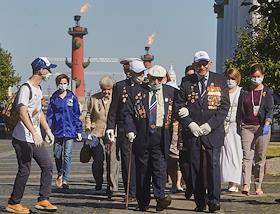 Парад Победы на Дворцовой площади