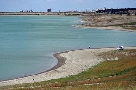 В Симферопольском водохранилище обеспечивающем город питьевой водой осталось меньше 20%