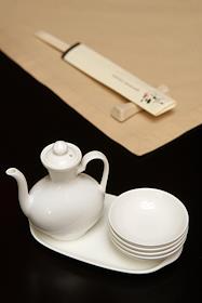 Интерьер в ресторане 'Цветение сакуры'