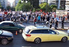 Митинг в Афинах в поддержку Армении в военном конфликте с Азербайджаном из-за Нагорного Карабаха прошел на площади Синтагма