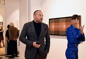 Церемония открытия выставки 'Четкие контуры' в новом пространства Alina Pinsky Gallery