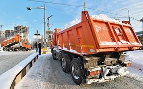 Снегоплавильный пункт в Москве