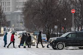 Последствия снегопада в Москве