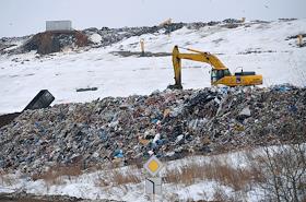 Участники общественного экологического проекта 'Экорейд', провели инспекцию полигона 'Тимохово'