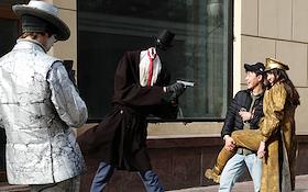 Жанровые фотографии. Виды Арбата