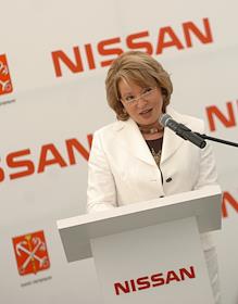 Церемония закладки первого камня нового автомобильного завода Nissan