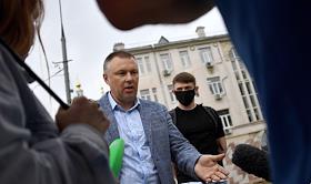 Заседание суда по делу Дениса Журавлева, который сбил насмерть Ивана Булычева  - брата российской гимнастки и модели Натальи Булычевой в Лефортовском районном суде. Ситуация у суда
