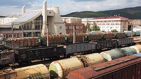 Железнодорожный вокзал Северобайкальска