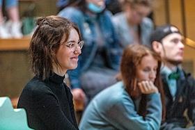 Просветительский фестиваль 'Кампус' в амфитеатре технопарка 'Ленполиграфмаш'