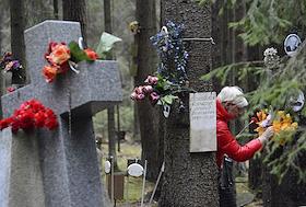 День памяти жертв политических репрессий на Левашовском мемориальном кладбище