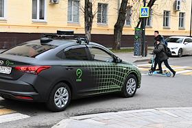 Демонстрация новых автомобилей Центра организации дорожного движения (ЦОДД) для создания цифровой модели города в ситуационном ЦОДД