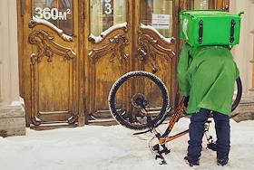 Жанровые фотографии. Снегопад в Санкт-Петербурге