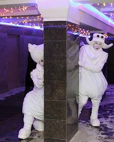 Праздничный новогодний парад по главной пешеходной улице