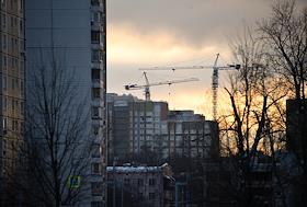 Виды Москвы. Недвижимость. Жилые комплексы 'Дмитровский парк',  'Ильменский, 17' и 'Селигер сити'. Дом построенный в рамках реновации