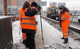 Уборка снега в Санкт-Петербурге