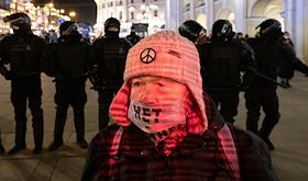 Акции против специальной военной операции на Украине