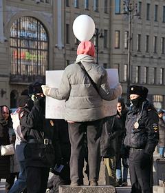 Жанровые фотографии. 8 марта в Санкт-Петербурге