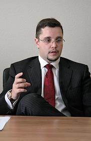 Заместитель председателя правления банка 'Москоммерцбанк' Алексей Годованец