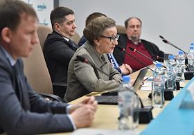 Пресс-конференция на тему 'Современная практика арбитражного и уголовного суда. Роль независимой экспертизы' в центральном офисе агентства 'Интерфакс'