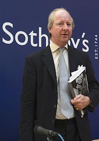 П/к аукциона Сотбис, посвященная торгам по продаже коллекции Мстислава Ростроповича и Галины Вишневской.
