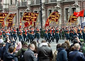 Празднование 77-ой годовщины Победы в Великой Отечественной войне в Санкт-Петербурге