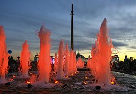 Фонтаны на Поклонной горе