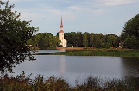 Лютеранская церковь в городе эстонском Ряпина