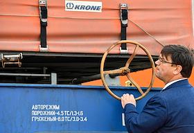 Отправка полносоставного контрейлерного поезда из Подмосковья в Новосибирск