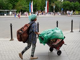 Празднование дня города в Пскове