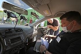 Сдача экзаменов в отделении по экзаменационной работе Межрайонного отдела Государственной инспекции безопасности дорожного движения технического надзора и регистрационно-экзаменационной работы (1 ОЭР МО ГИБДД ТНРЭР № 2) ГУ МВД России по городу Москве