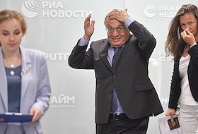 Пресс-конференция президента Российского союза ректоров, ректора МГУ имени М.В. Ломоносова Виктора Садовничего, посвященная приемной кампании 2022 года  в МИА 'Россия сегодня'