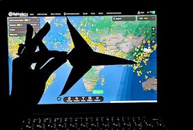 Жанровые фотографии сайта Flightradar24