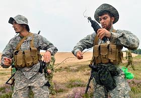 Первый этап международного конкурса АрМИ-2022 «Полярная звезда» на полигоне Брестский