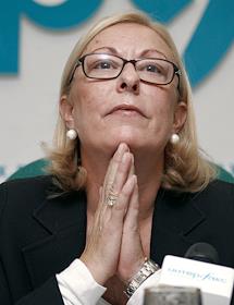 П/к директора по международным продажам испанской авиакомпании 'Иберия' Сильвии К. Хордан в агентстве 'Интерфакс'