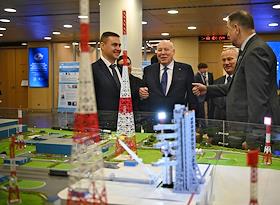 Российско-белорусский экспертно-медийный форум 'Промышленное и технологическое сотрудничество России и Беларусcи. Наука. Космос. Образование' в МИА 'Россия сегодня'