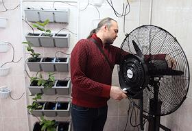 Презентация биотехнической системы «Эдем», разработанной участниками Нижегородского НОЦ для улучшению микроклимата в помещениях