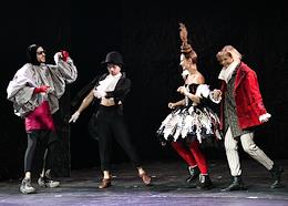 Premiere of the play 'Comedy of the Twelfth Night' directed by Oleg Dolin at the Theater on Bronnaya.