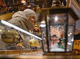 Рождественская ярмарка на Красной площади. Гум-каток