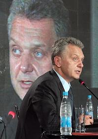 П/к Министра промышленности и энергетики РФ Виктора Христенко в рамках Второй Международной Энергетической Недели 'Московский Энергетический Диалог' в ГК 'Президент-отель'