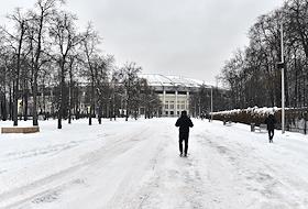 Проект 'Было стало' про московские рынки. Стадион 'Лужники'